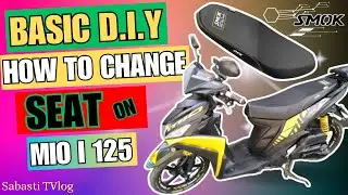 HOW TO CHANGE SEAT ON MIO I 125 | SMOK FLATSEAT