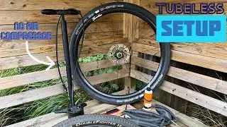 Gravel - Mounting Tubeless Tyre without Air Compressor