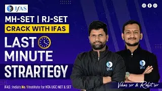 Last Minute Strategies On SET | MH SET Mathematics PYQ Discussion