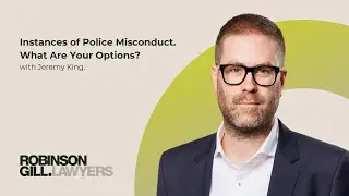 Instances of Police Misconduct - What Are Your Options? with Jeremy King