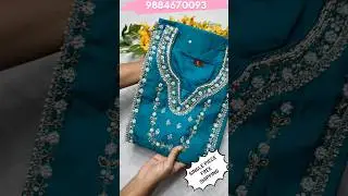PREMIUM TAFFETA SILK HANDWORK 3 PIECE SET #aksharafashions #3pieceset #taffetasilk #offersales