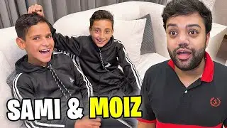 Viral Instagram Kids Sami  Moiz Came To Surprise Me 😂