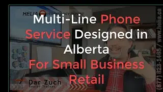 Multi-line Phone Service Designed in Alberta for Small Business Retail  - Cell Phone Switchboard
