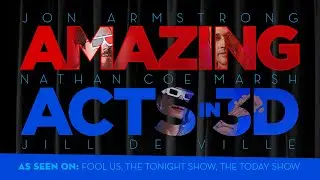 Amazing Acts in 3D! | Turn-key Virtual Party with Magic, Mentalism, and Music