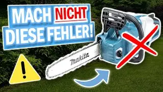 AKKU KETTENSÄGE KAUFEN: ❌Vermeide Diese 7 Fehler! ❌