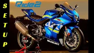 Ride 2 PS4 PRO GAMEPLAY | SETUP | Suzuki GSX-R 1000R 2017 #RIDE2