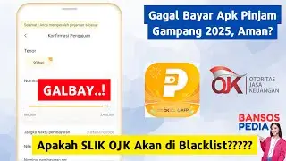 Galbay Aplikasi Pinjam Gampang, Masuk SLIK OJK atau Tidak?