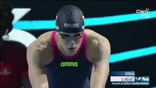 Mixed 4x100m Medley Relay (FINA Champions Swim Series) Budapest