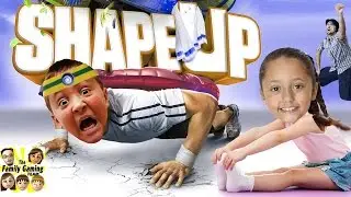 The FGTEEV WORKOUT! (Shape Up Challenge w/ Skylander Boy and Girl) Xbox One Face Cam Gameplay