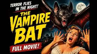 🦇 The Vampire Bat! Blood, Fear, and the Horror That Walks in Human Skin (A must-watch classic film!)