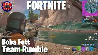 Fortnite The Mandalorian and Boba Fet in Fortnite Team Rumble! 🔫🔫 #teamrumble  #fortnite