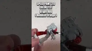 Bright Red - Army Speed Paint 2.0 Color Test
