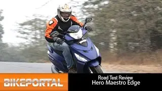 Hero Maestro Edge Test Ride Review- Bikeportal