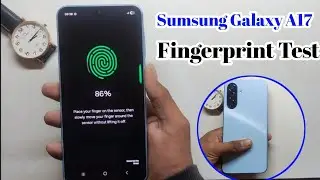 Sumsung Galaxy A17 fingerprint Test ✓ How To Enable Front Finger In Sumsung Galaxy A17 ✅🆗
