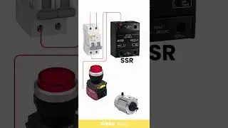 Solid State Relay 40A AC-AC Setup for Motor Control.