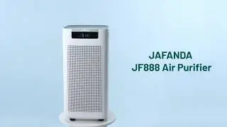 Jafnda 3800 sq ft Smart Air Purifier APP  Alexa HEPA 13  Activated Carbon Filters Air Cleaner