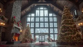 Chemin&eacute;e 4K et Musique de No&euml;l Douce | Ambiance Cocooning et Cr&eacute;pitement du Feu
