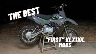 Installing the BEST first mods for my brand new 2025 KLX110L