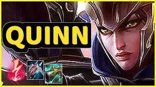 QUINN VS PANTHEON - 12/6/1 KDA TOP GAMEPLAY