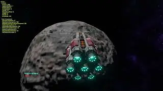 Donnager Orbital Bombardment: Space Engineers Sigma Draconis 4.5:  2021 10 25 18 16 35
