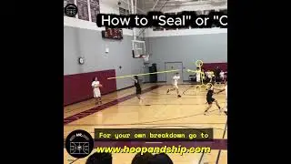 Tip to NOT get trapped against full court press #hoopandship #basketball #highschoolbasketball