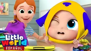 &iexcl;Beb&eacute; Juan Aprende a Vestirse Solito! | Canciones Infantiles para Aprender | Little World en Espa&ntilde;ol