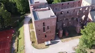 Toomem&auml;gi, Toomkirik, Tartu, Estonia, Summer, Drone, DJI.