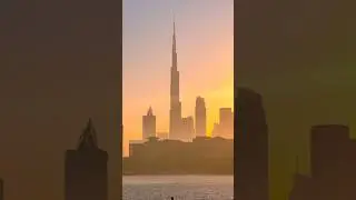 Good Morning Dubai 🇦🇪💗😍#dubai #dxb #burjkhalifa  #shorts #ytshorts #viral #fyp