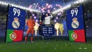 TOTY Cristiano Ronaldo in a 125k Pack! - FIFA 18 Ultimate Team + Reaction
