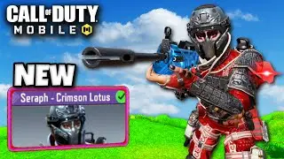 *NEW* SERAPH - CRIMSON LOTUS 😍 | COD MOBILE | SOLO VS SQUADS