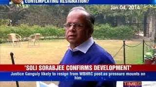 Justice Ganguly may step down soon