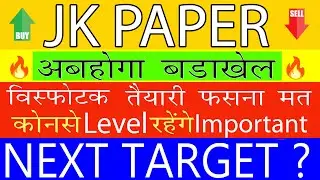 JK Paper Share Latest News | JK Paper Share Price Target | JK Paper Share News | JK Papers Analysis