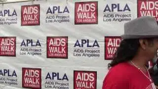 Steven Escobar Interviews Actress Pauley Perrette from CBS NCIS at the 29th Annual AIDS Walk LA
