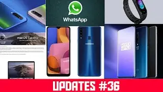 Updates #36🔥🔥| Tech Talks Baba -- mac os,oneplus 7t pro, Galaxy A20s, mi cc9 pro,mi band 5...