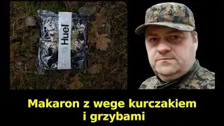 Huel - Hot & Savoury - Makaron z wege kurczakiem i grzybami