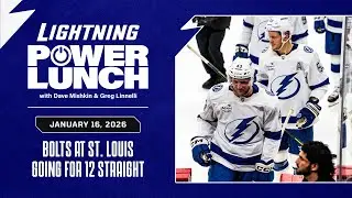 Lightning Power Lunch - January 16, 2026