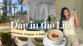 Day in the life of a content creator in Dubai | spa day, dubai mall, work