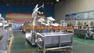 1000L Large Capacity Automatic Food Cooking Pan Machine for Sauce/Paste/Filling/Jam Factory