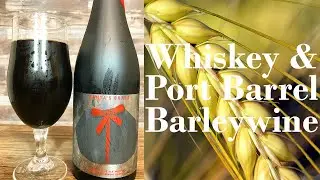 Craft Beer Barleywine Review - Drake's Brewing: Santa's Brass (15.1% ABV)