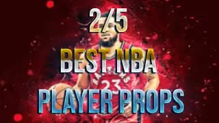 6-0 RUN 🔥 2/5 NBA PLAYER PROPS on PRIZEPICKS | Data & Analysis 📈✅