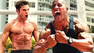 Zac Efron affronte The Rock à Ninja Warrior | Baywatch | Extrait VF