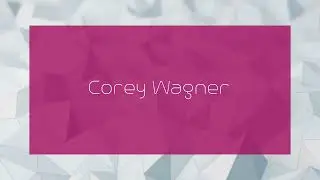 Corey Wagner - appearance