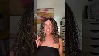 NO FRIZZ Curly Hair Routine!WASH and GO That actually LASTS!! Using as I am products from @Walmart !