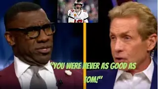 Skip Disrespects Shannon Sharpe LIVE To Support Tom Brady