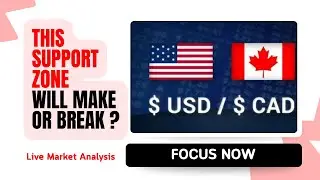 USDCAD Live: S/R Flip Setup မှာ Win-Win Trade Master Plan!