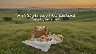 A chill picnic (playlist) - Romanticizing life Playlist 2024 ♫