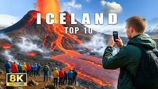 Top 10 Must-Visit Natural Wonders in Iceland | Breathtaking 8K Travel Guide