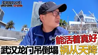 武汉再次发生飞来横祸新闻，路上走着回不去了，珍惜当下自求多福吧【罗宾VLOG】