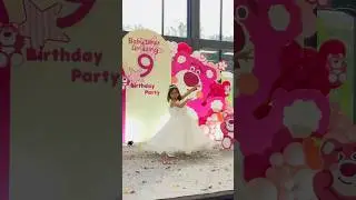 LEIKA FASHION SHOW BARENG DISTA DI ULTAH BABY DINAR 😍 #leika #shorts #viral