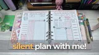 🔴 Calm Plan With Me &ndash; No Talking, Just Planning Music